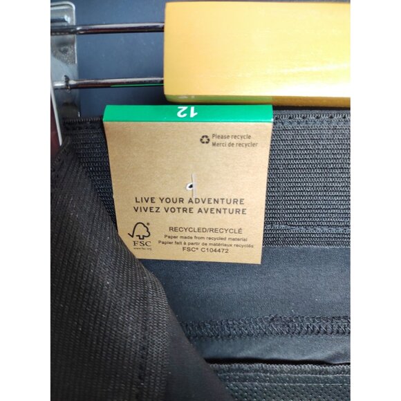 Eddie Bauer Black Tech Pants NWT Women’s Outdoor Hiking Travel Trousers - Picture 6 of 7